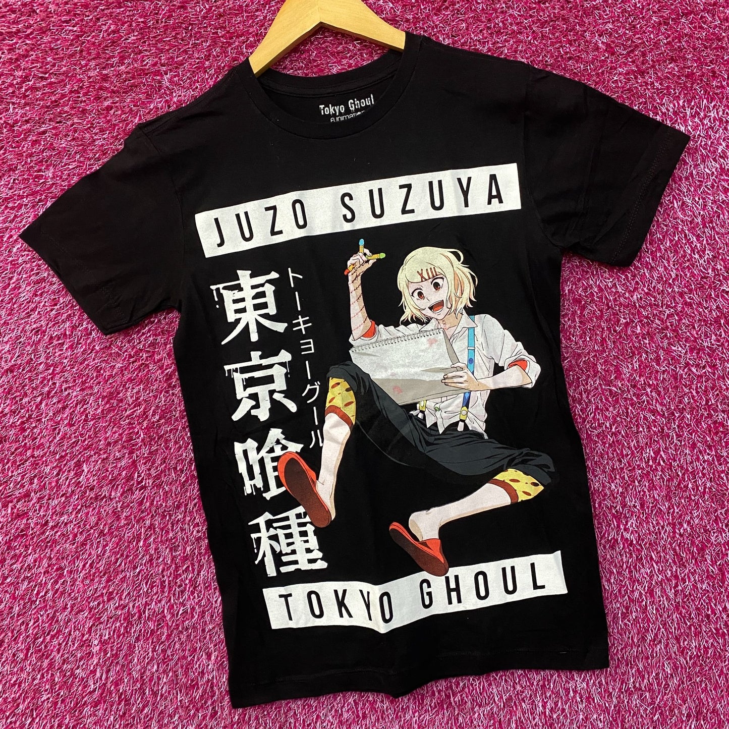 Tokyo Ghoul Juzo Suzuya Anime T-Shirt Extra Small