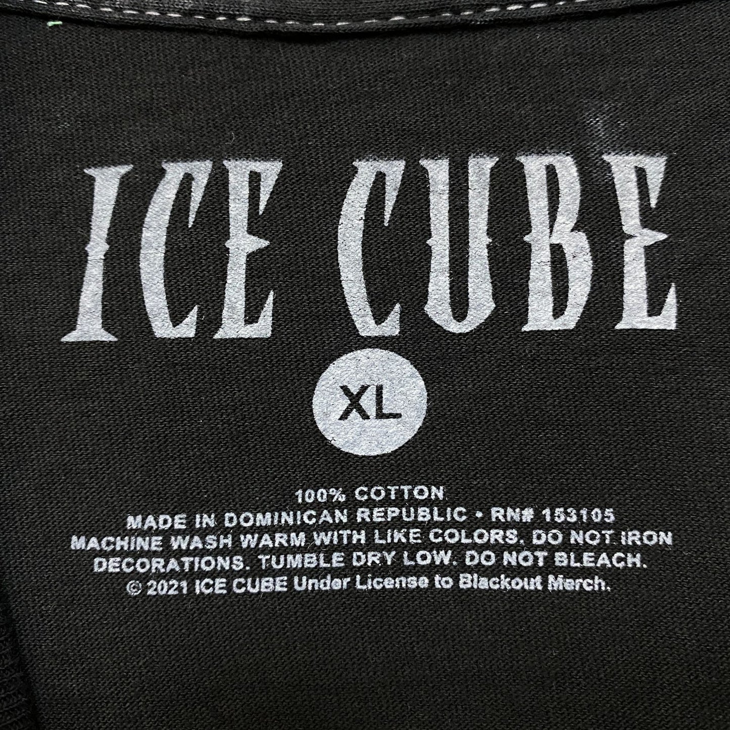 Ice Cube It Was a Good Day Dueces West Coast Hip Hop Tee XL