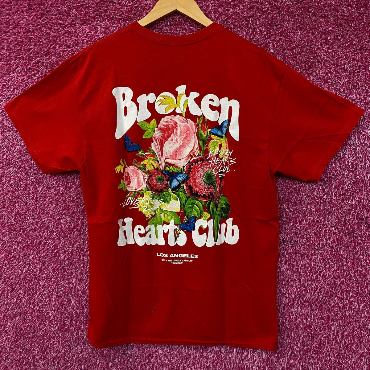Broken Hearts Club Love Kills Long Sleeve Tshirt size Large
