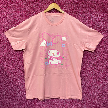 Sanrio My Melody Kawaii Strawberry Fields Forever Sanrio Tee Size XL