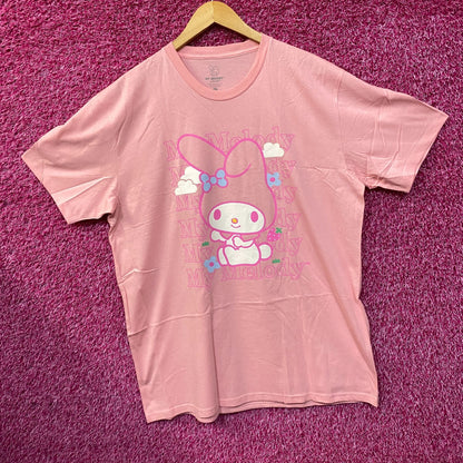 Sanrio My Melody Kawaii Strawberry Fields Forever Sanrio Tee Size XL