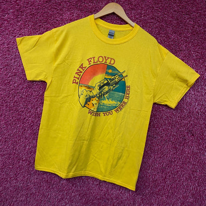 Junk Food Pink Floyd "Wish You Were Here" Graphic T-Shirt Large