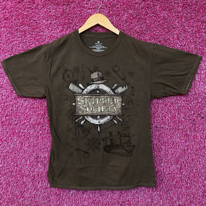 Disney Cruise Line "Skipper Society" Graphic T-Shirt Medium