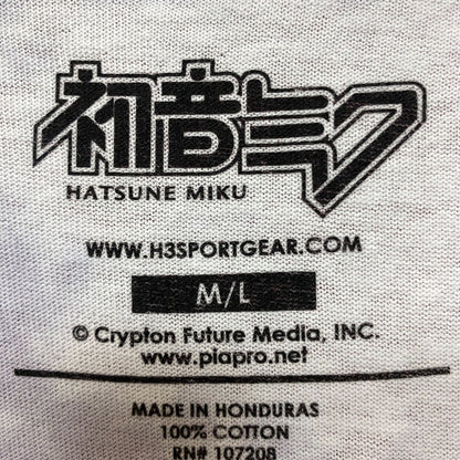 Hatsune Miku Vocaloids Virtual Anime Singer Tie Dye M/L