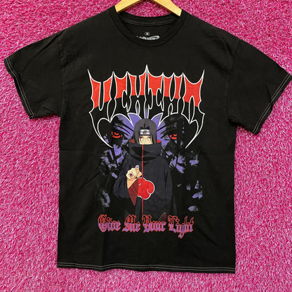 Naruto Shippuden Uchiha Itachi Give Me Your Light T-Shirt Medium
