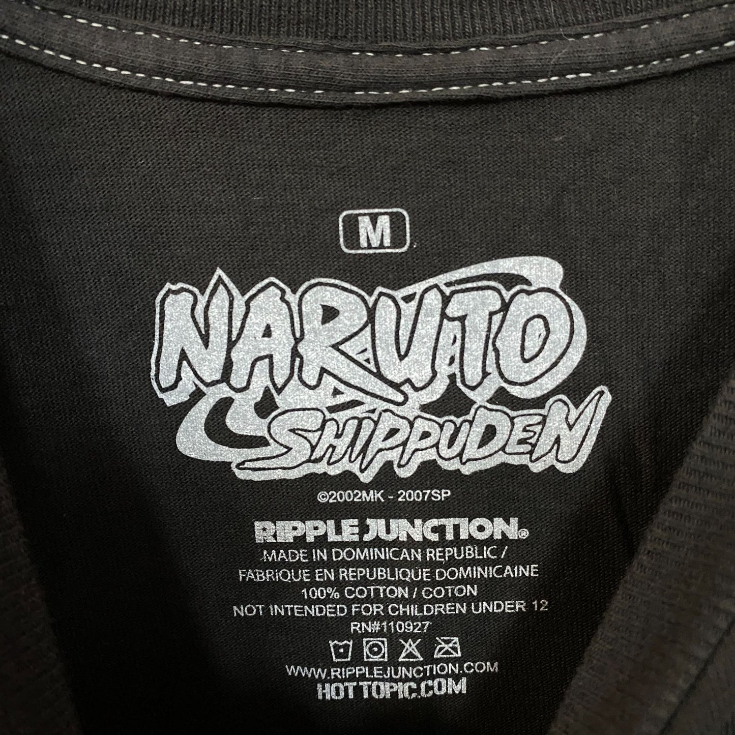 Naruto Shippuden Uchiha Itachi Give Me Your Light T-Shirt Medium