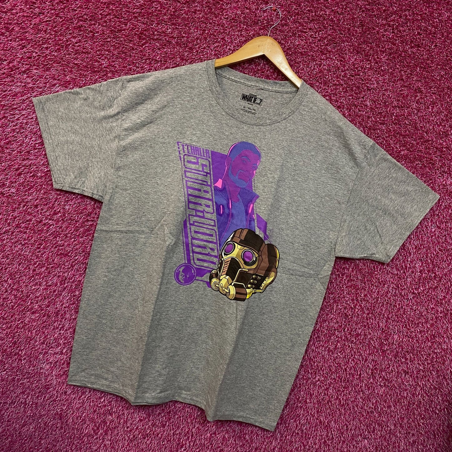 Marvel What If Tchalla Was Star Lord Comic Tshirt size XL