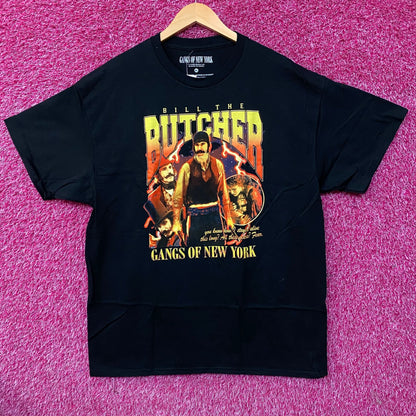Bill The Butcher Gangs Of New York Portrait Graphic T-Shirt XL