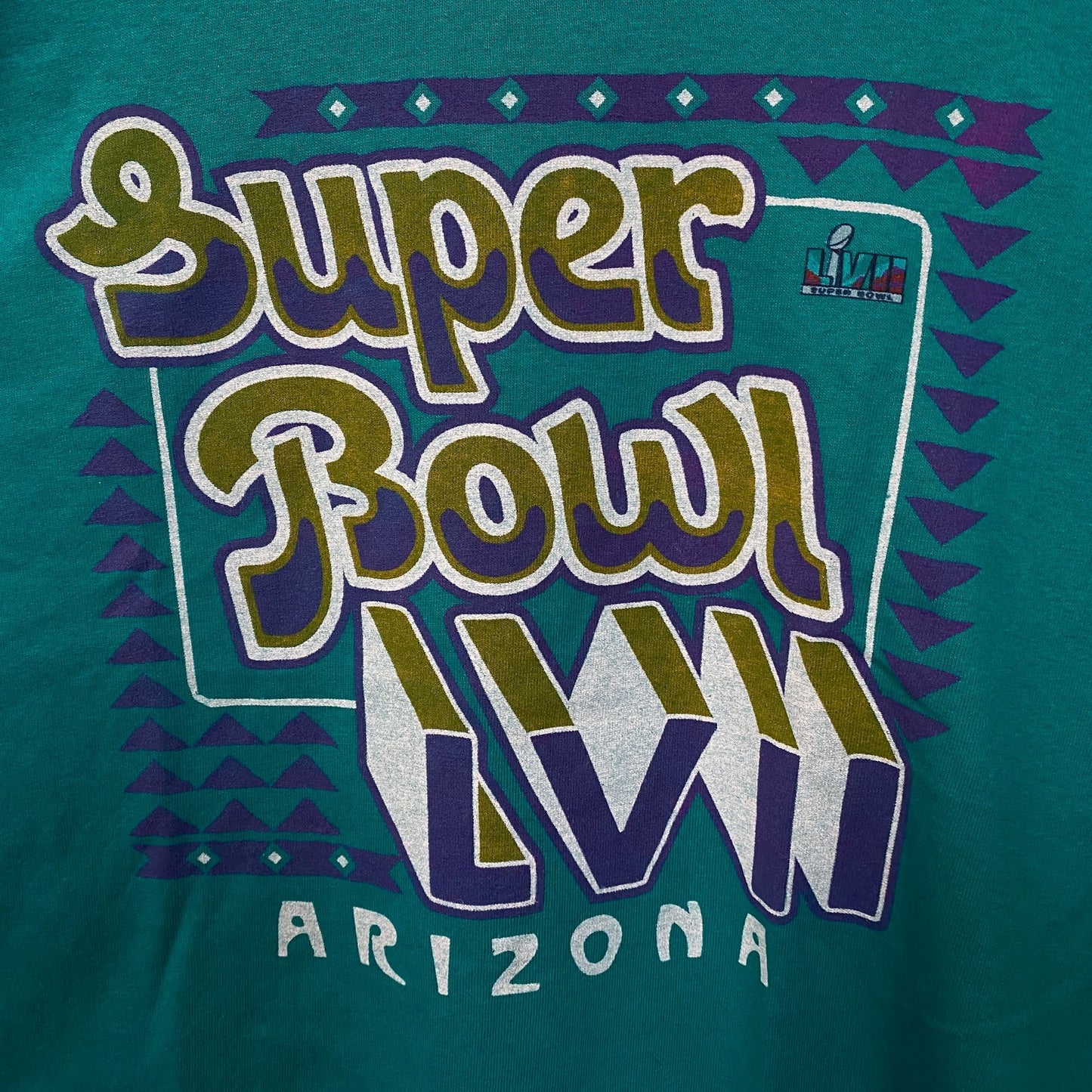 Super Bowl LVII Arizona Battle in the Desert Crop Shirt 2XL
