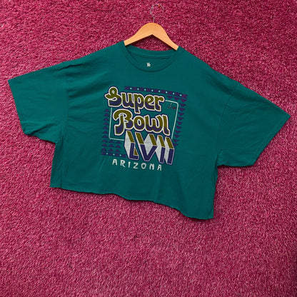Super Bowl LVII Arizona Battle in the Desert Crop Shirt 2XL