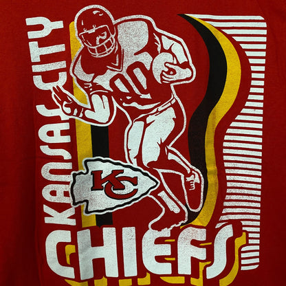 Junk Food Clothing Kansas City Chiefs Run Back Flea Market Tee XS