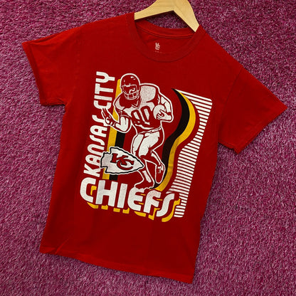 Junk Food Clothing Kansas City Chiefs Run Back Flea Market Tee XS