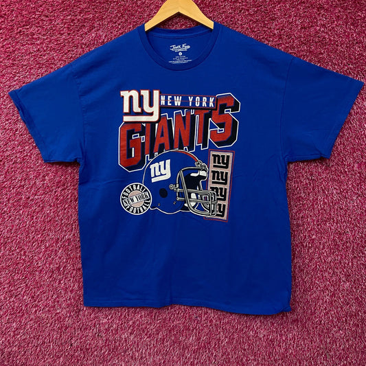 Junk Food Clothing New York Giants Checkdown Flea Market Tee Large