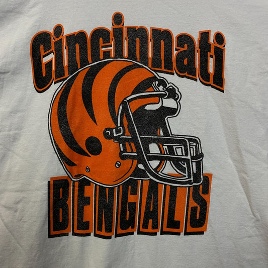 Junk Food Clothing NFL Cincinnati Bengals Helmet Logo T-Shirt 2XL