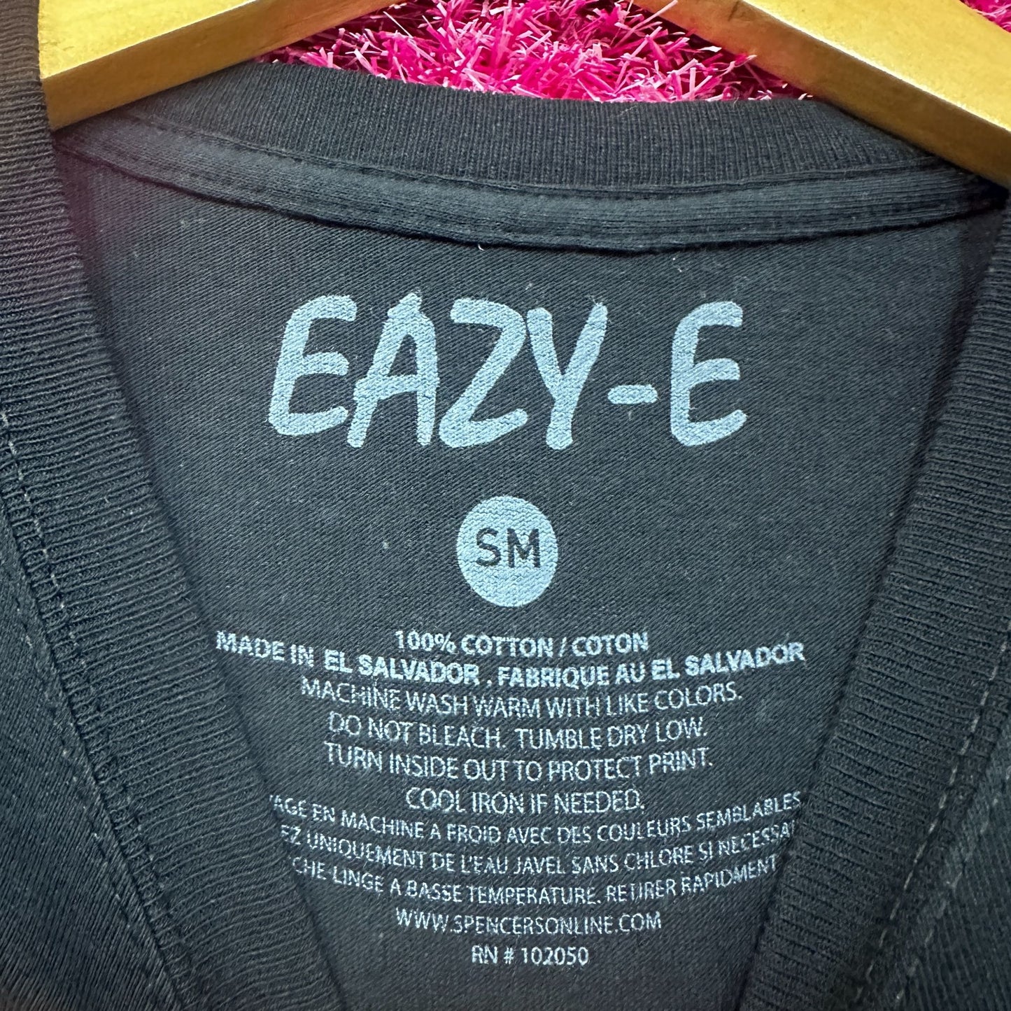 Eazy-E Ruthless Records Poster West Coast Gangster Rap Tee S