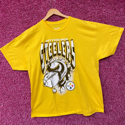 Junk Food Clothing Pittsburgh Steelers Breakthrough T-Shirt XL