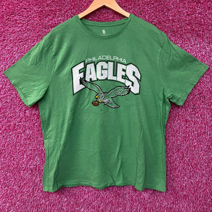 NFL Junk Food Philadelphia Eagles Gray Tshirt size 2XL