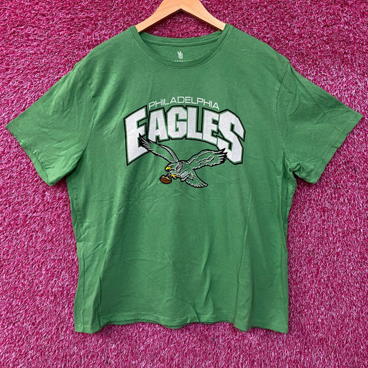 NFL Junk Food Philadelphia Eagles Gray Tshirt size 2XL