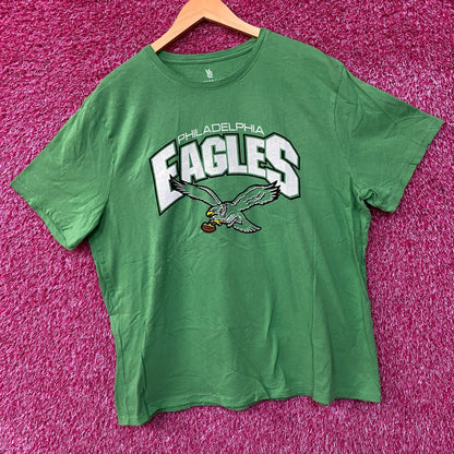 NFL Junk Food Philadelphia Eagles Gray Tshirt size 2XL