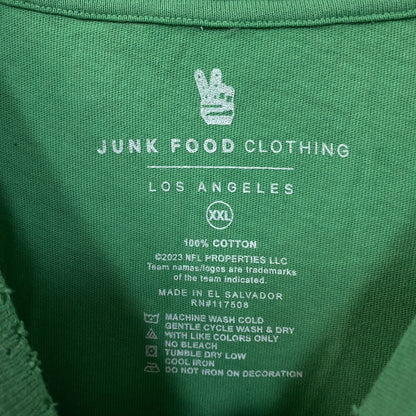 NFL Junk Food Philadelphia Eagles Gray Tshirt size 2XL