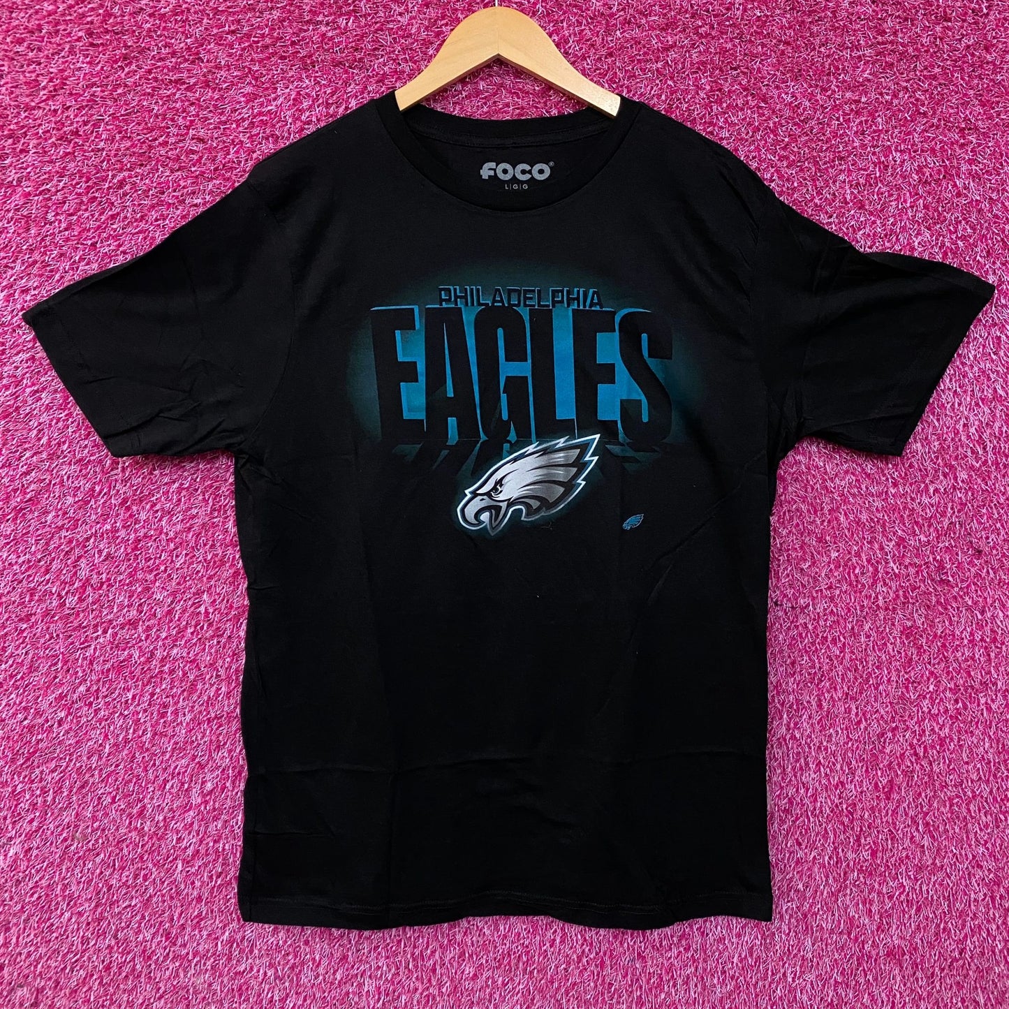 FOCO NFL Philadelphia Eagles Team Logo Graphic T-Shirt Large