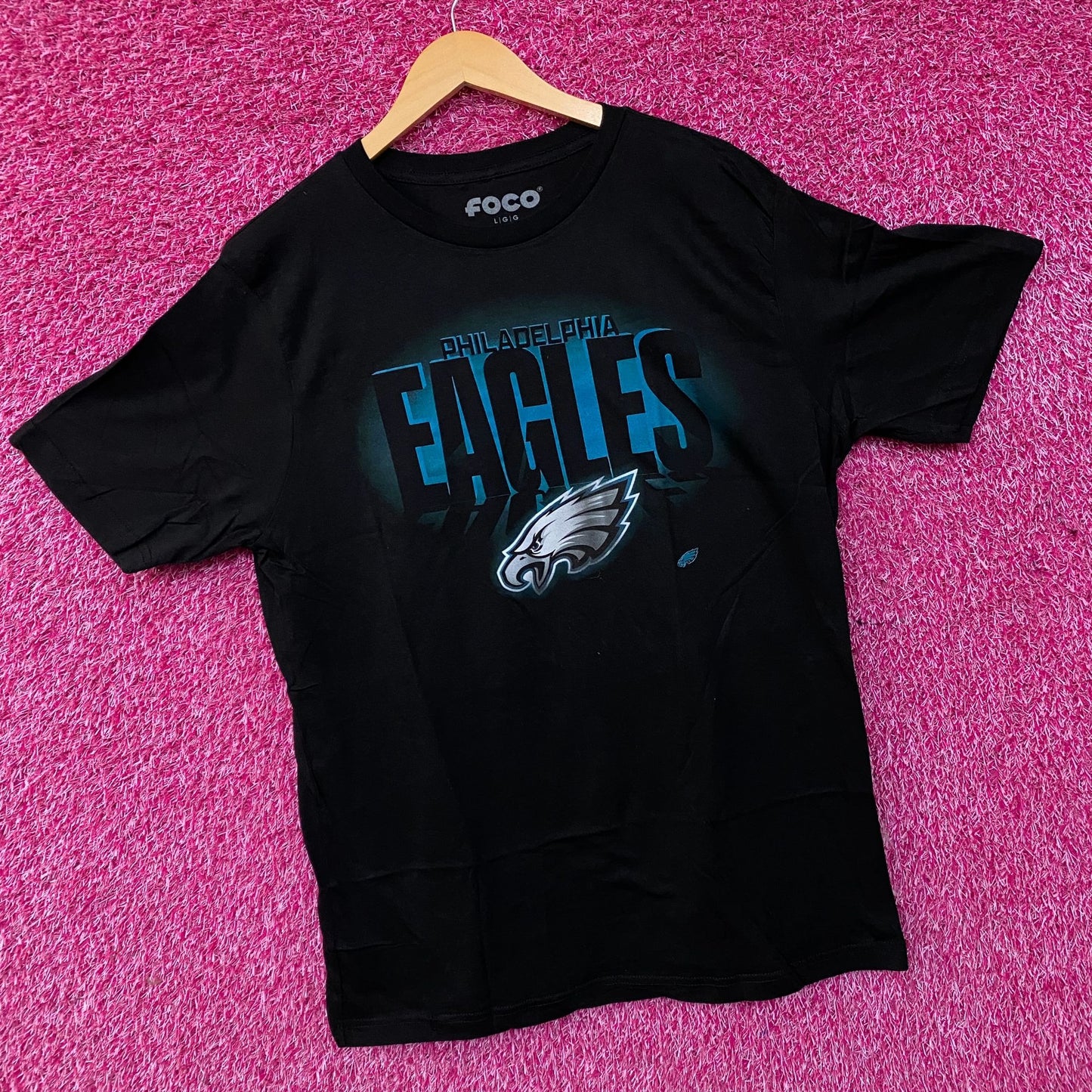 FOCO NFL Philadelphia Eagles Team Logo Graphic T-Shirt Large