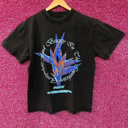 UPRISERS Paradise Find Beauty In The Imperfection Everywhere T-Shirt Small