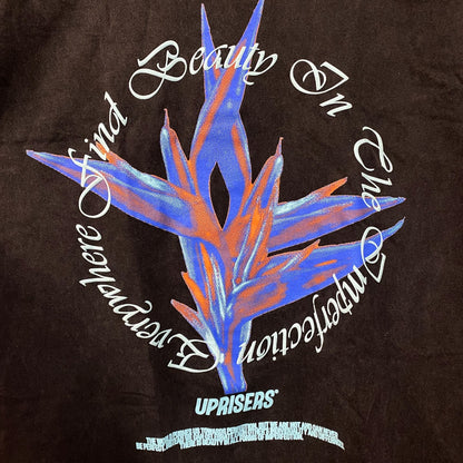 UPRISERS Paradise Find Beauty In The Imperfection Everywhere T-Shirt Small
