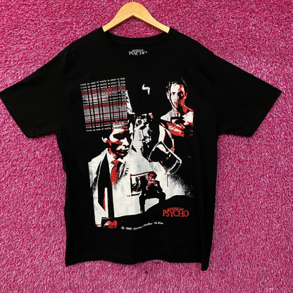 American Psycho  Patrick Bateman Movie Graphic T-Shirt Medium