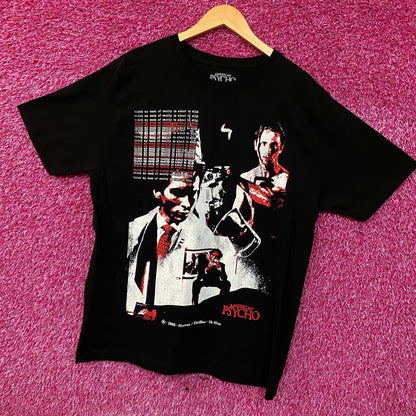 American Psycho  Patrick Bateman Movie Graphic T-Shirt Medium