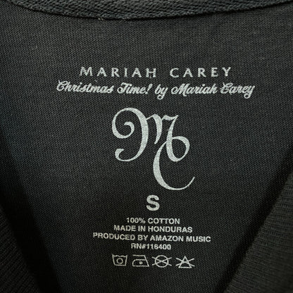 Mariah Carey Official Christmastime Tour Candy Cane Dress Tee Small
