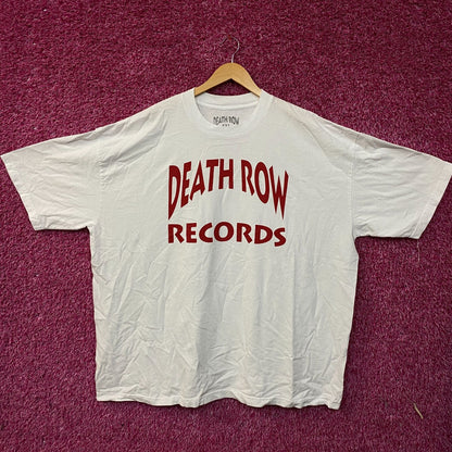 Death Row Records Logo Graphic T-Shirt 4XL