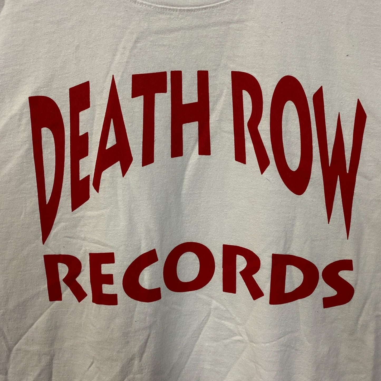 Death Row Records Logo Graphic T-Shirt 4XL