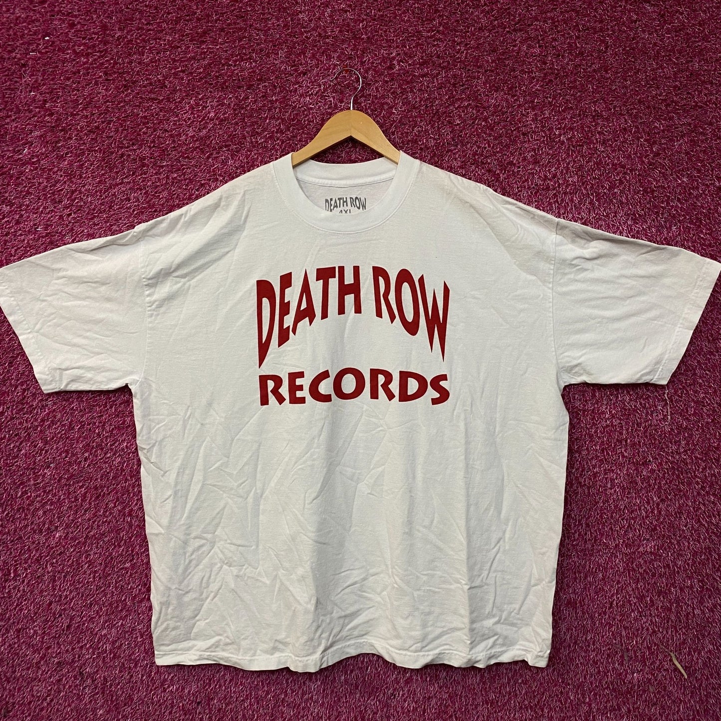 Death Row Records Logo Graphic T-Shirt 4XL