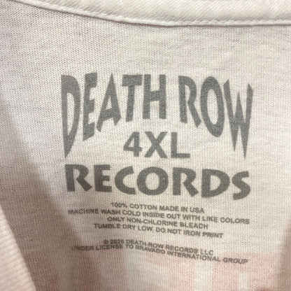 Death Row Records Logo Graphic T-Shirt 4XL
