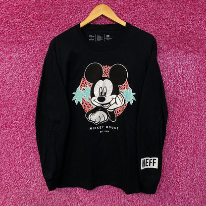 Mickey Mouse Miami Vice L/S shirt size medium