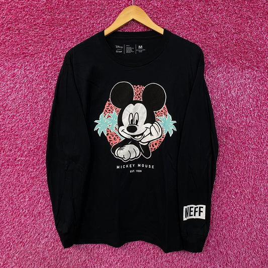 Mickey Mouse Miami Vice L/S shirt size medium