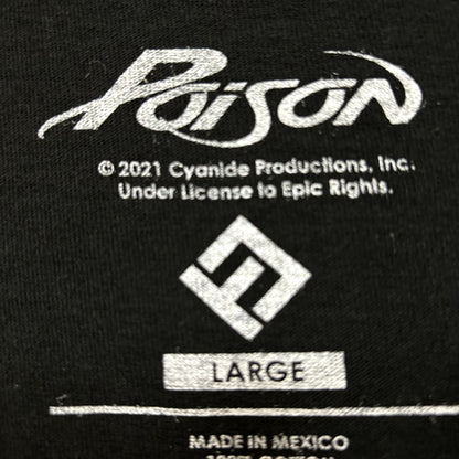 Poison Power to the People Heavy Metal Tee L