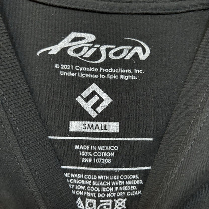 Poison Power to the People Heavy Metal Tee small