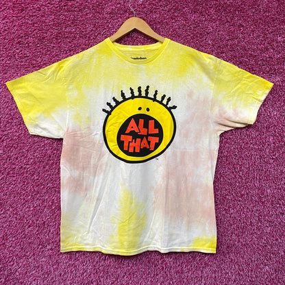 Nickelodeon Tie dye All that Tv Show Promo tie dye Tshirt size extra large