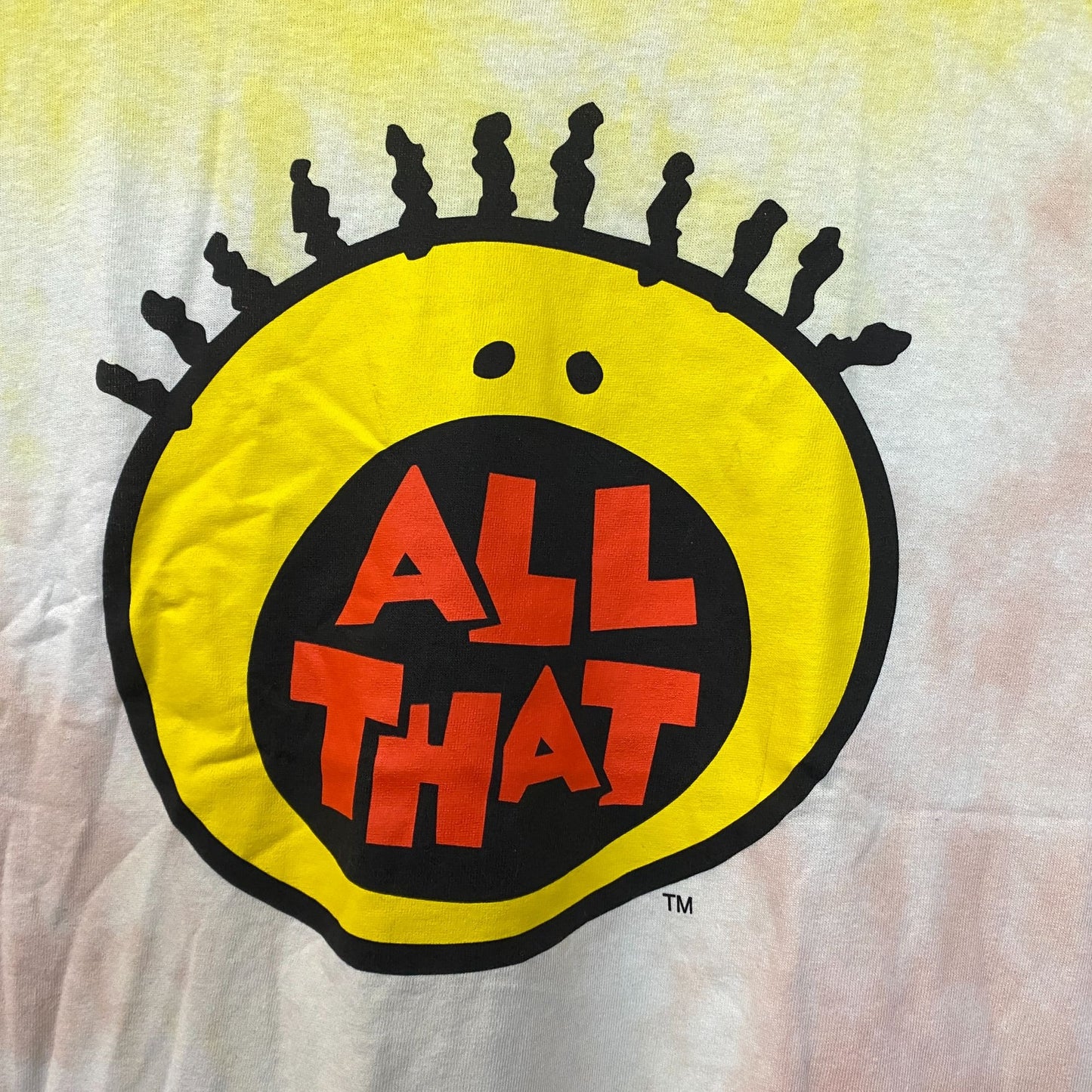 Nickelodeon Tie dye All that Tv Show Promo tie dye Tshirt size extra large