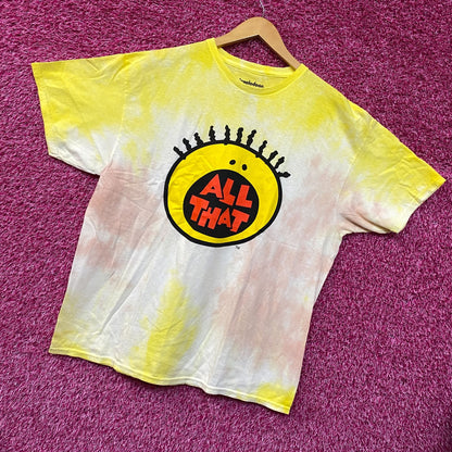 Nickelodeon Tie dye All that Tv Show Promo tie dye Tshirt size extra large