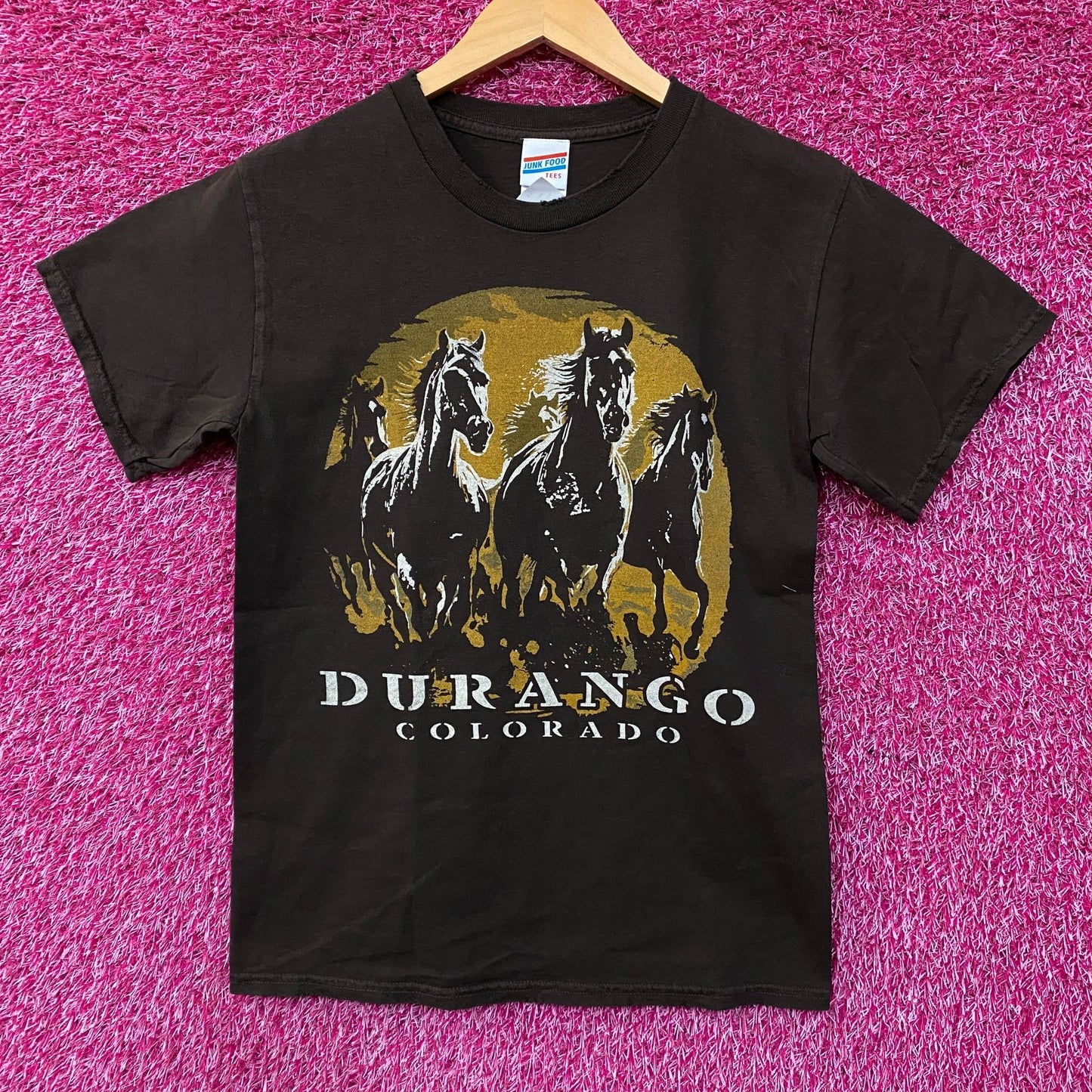 Junk Food Clothing Durango Colorado Flea Market Tee XS