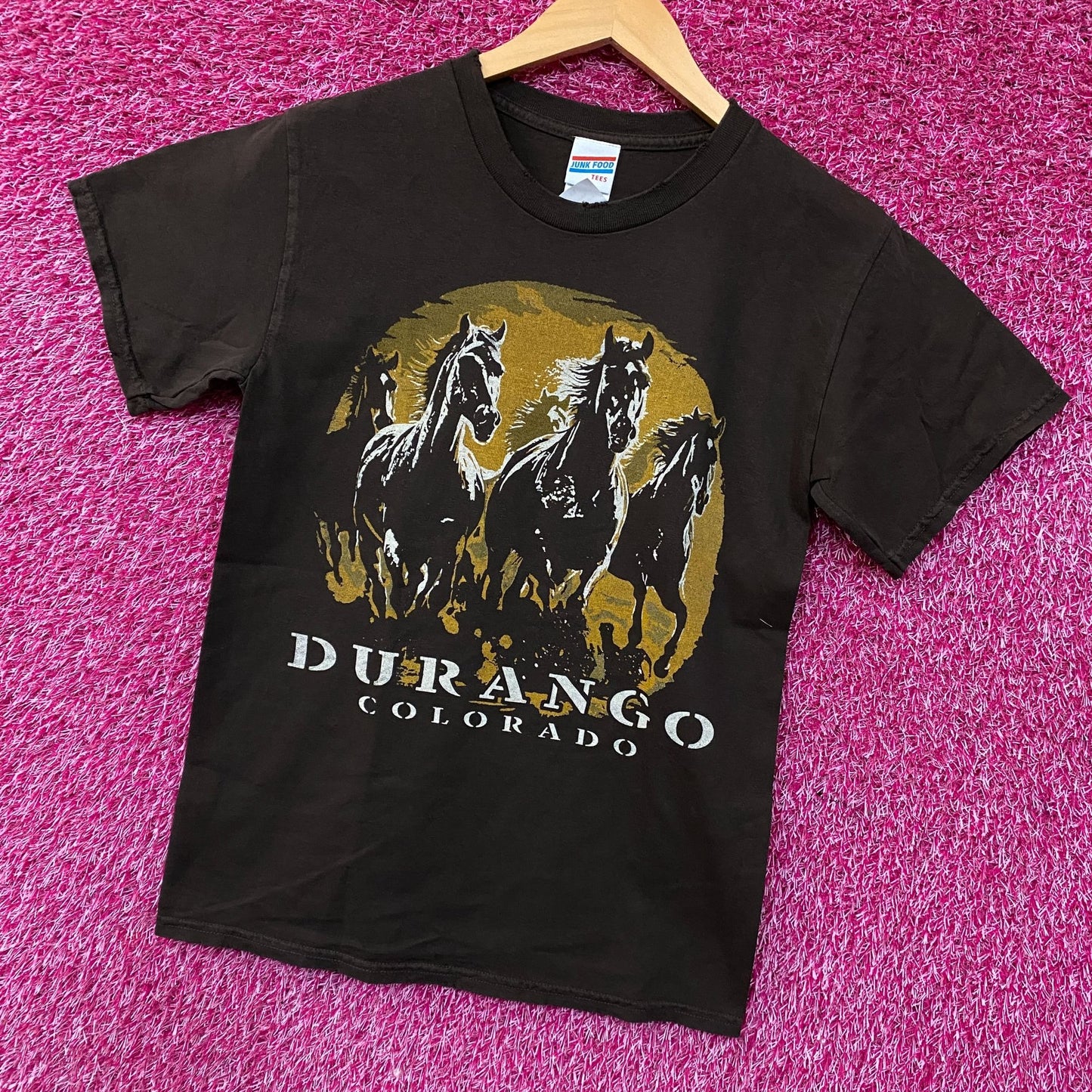 Junk Food Clothing Durango Colorado Flea Market Tee XS