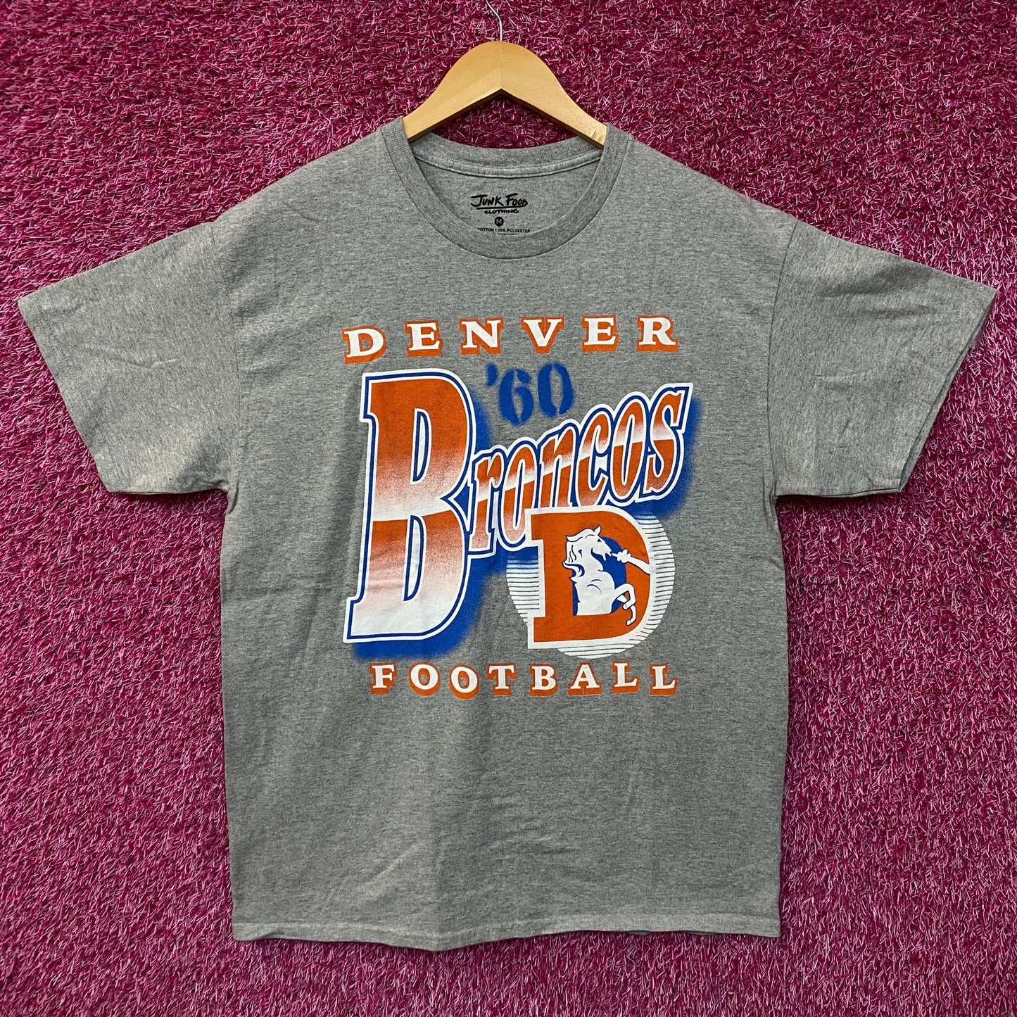 Junk Food Clothing Denver Broncos Bootleg Flea Market Tee Medium