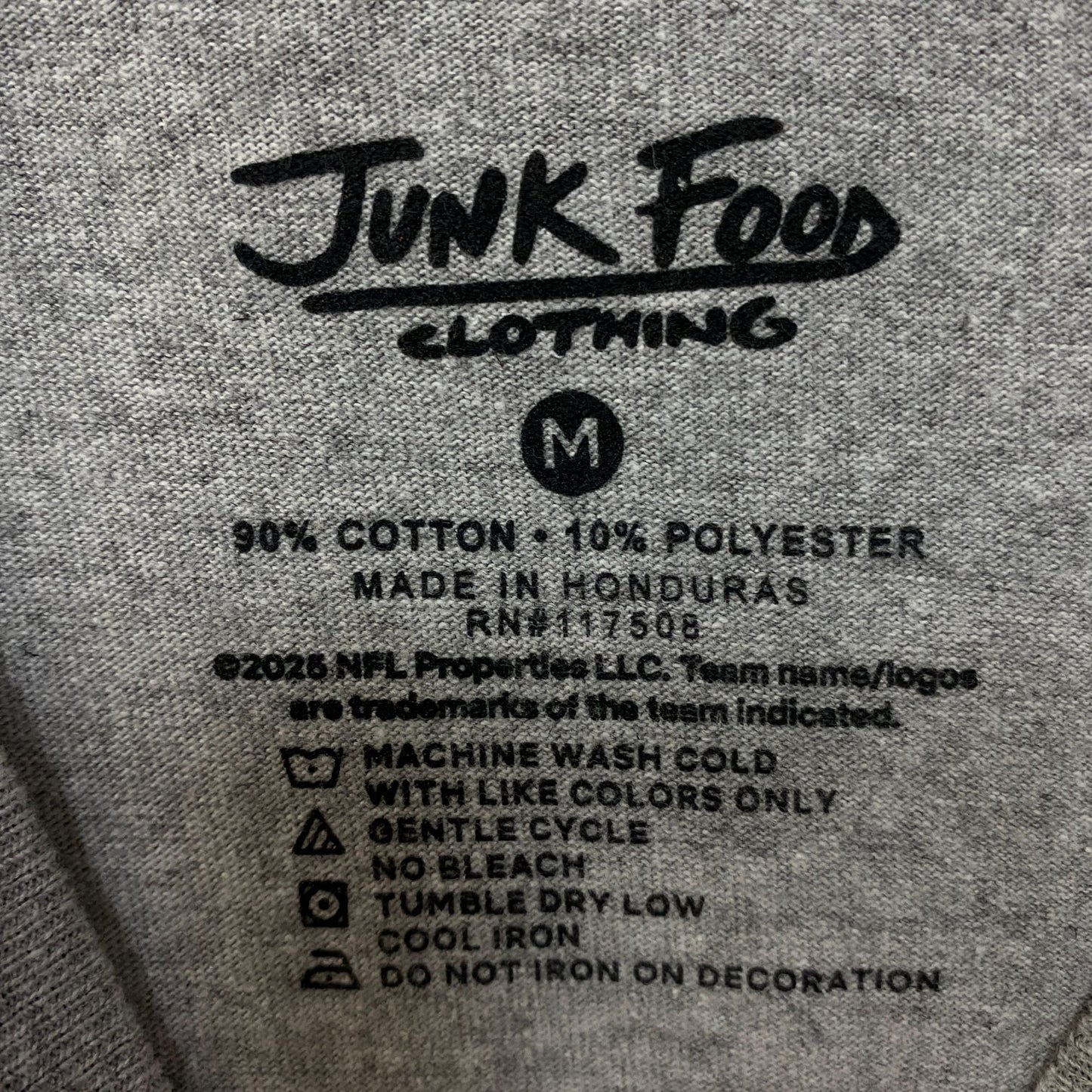 Junk Food Clothing Denver Broncos Bootleg Flea Market Tee Medium