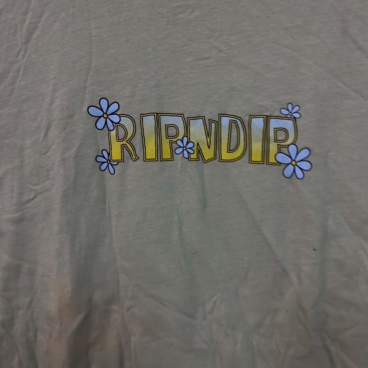 Rip N Dip Lonely Lover Lord Nermal and Alien Graphic T-Shirt Small