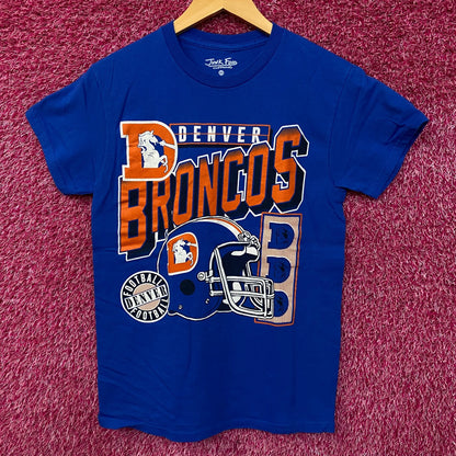 Junk Food Clothing Denver Broncos Checkdown Flea Market T-shirt XS
