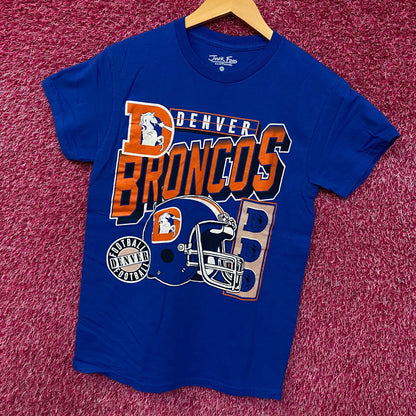 Junk Food Clothing Denver Broncos Checkdown Flea Market T-shirt XS