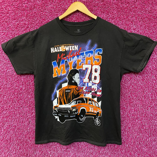 John Carpenter's Halloween Michael Myers Racing 78 T-Shirt Large